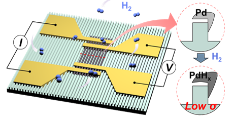 Stress-Engineered Palladium Nanowire for Wide Range (0.1% - 3.9%) of H2 ...